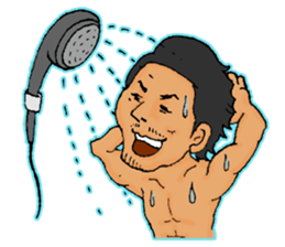 MUSCLE GREAT SATAN! sticker #3458472