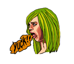 trendy girls sticker #3458651