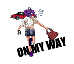 trendy girls sticker #3458658