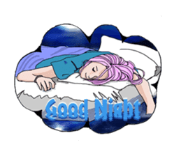 trendy girls sticker #3458668