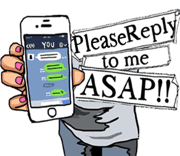 trendy girls sticker #3458671