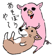 Baby pig Second edition sticker #3458789