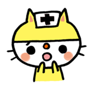 The easygoing cat (World) sticker #3459122