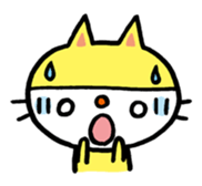 The easygoing cat (World) sticker #3459124