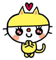 The easygoing cat (World) sticker #3459138