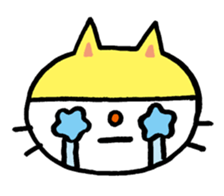 The easygoing cat (World) sticker #3459141