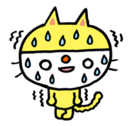 The easygoing cat (World) sticker #3459144