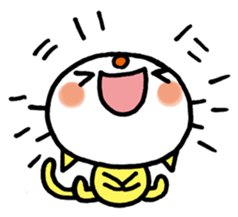 The easygoing cat (World) sticker #3459146