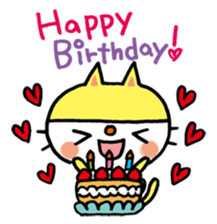 The easygoing cat (World) sticker #3459147