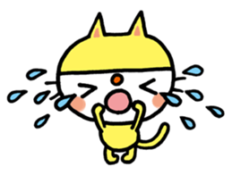 The easygoing cat (World) sticker #3459150