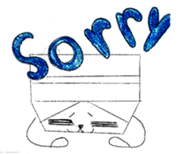 Bean-jam-filled wafers dog's daily sticker #3459463