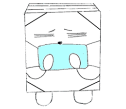 Bean-jam-filled wafers dog's daily sticker #3459465