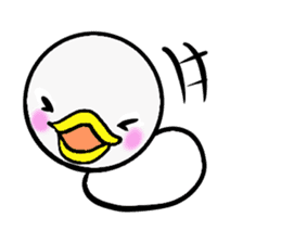 Duck rice cake (english ver) sticker #3459763
