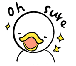 Duck rice cake (english ver) sticker #3459770