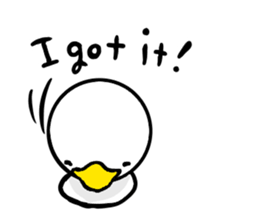 Duck rice cake (english ver) sticker #3459772