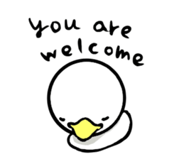 Duck rice cake (english ver) sticker #3459773