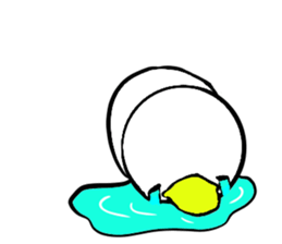 Duck rice cake (english ver) sticker #3459781