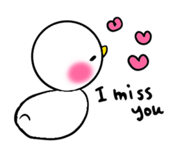 Duck rice cake (english ver) sticker #3459786