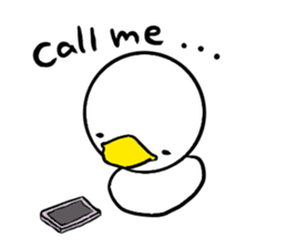 Duck rice cake (english ver) sticker #3459793