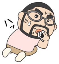 Higemeganekun4 sticker #3460128