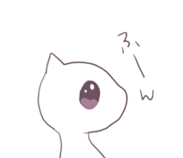 this Sticker is cute cat sticker #3460658