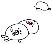 White Maruo sticker #3460905