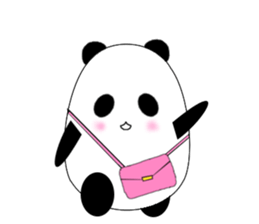 Spoiled panda sticker #3460954