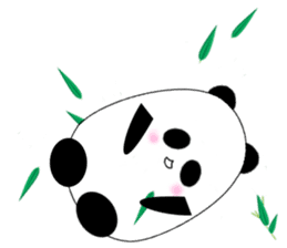 Spoiled panda sticker #3460956