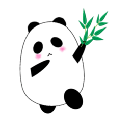 Spoiled panda sticker #3460962