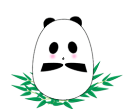 Spoiled panda sticker #3460964