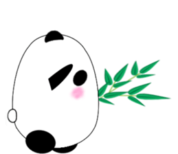 Spoiled panda sticker #3460967
