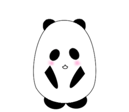 Spoiled panda sticker #3460968