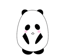 Spoiled panda sticker #3460968