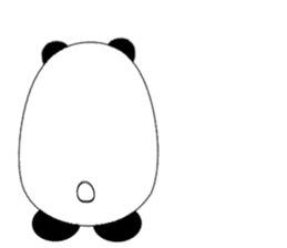 Spoiled panda sticker #3460974