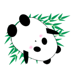 Spoiled panda sticker #3460976