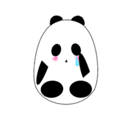 Spoiled panda sticker #3460979