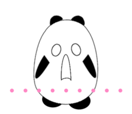 Spoiled panda sticker #3460981