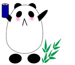 Spoiled panda sticker #3460990