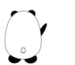 Spoiled panda sticker #3460991