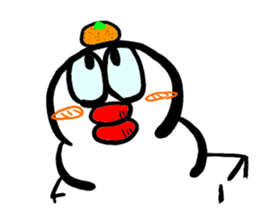 The Rice cake man sticker #3461132