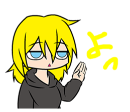 Cute Scornful Eyes Girl sticker #3461234