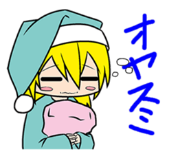 Cute Scornful Eyes Girl sticker #3461236