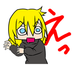 Cute Scornful Eyes Girl sticker #3461237