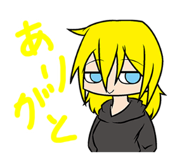 Cute Scornful Eyes Girl sticker #3461244