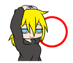 Cute Scornful Eyes Girl sticker #3461248