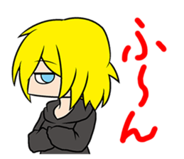 Cute Scornful Eyes Girl sticker #3461259