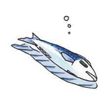 I AM MACKEREL. sticker #3461416