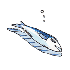 I AM MACKEREL. sticker #3461416