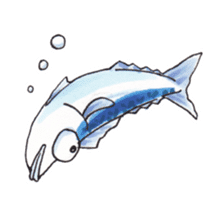 I AM MACKEREL. sticker #3461418