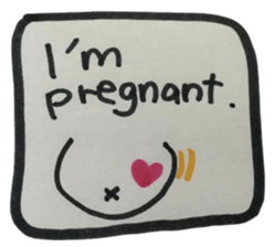 maternity situation sticker sticker #3461629